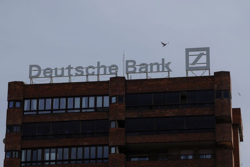 Deutsche Bank drops 5.5% after announcement by Postbank