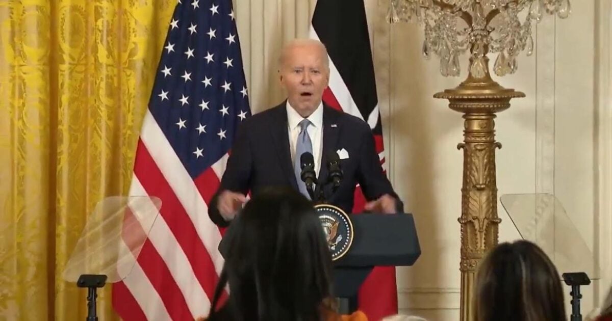 Biden joint presser with Kenyan president a total mess: Biden reads Binder's answers, forgets questions, scares off reporters (VIDEO) |  The Gateway expert