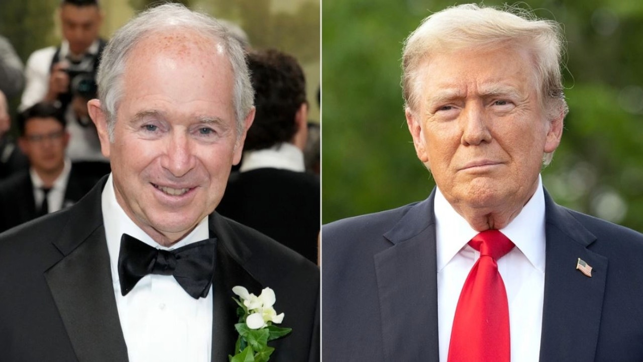 Billionaire CEO Schwarzman changes course and backs Trump, citing rising anti-Semitism as his biggest concern