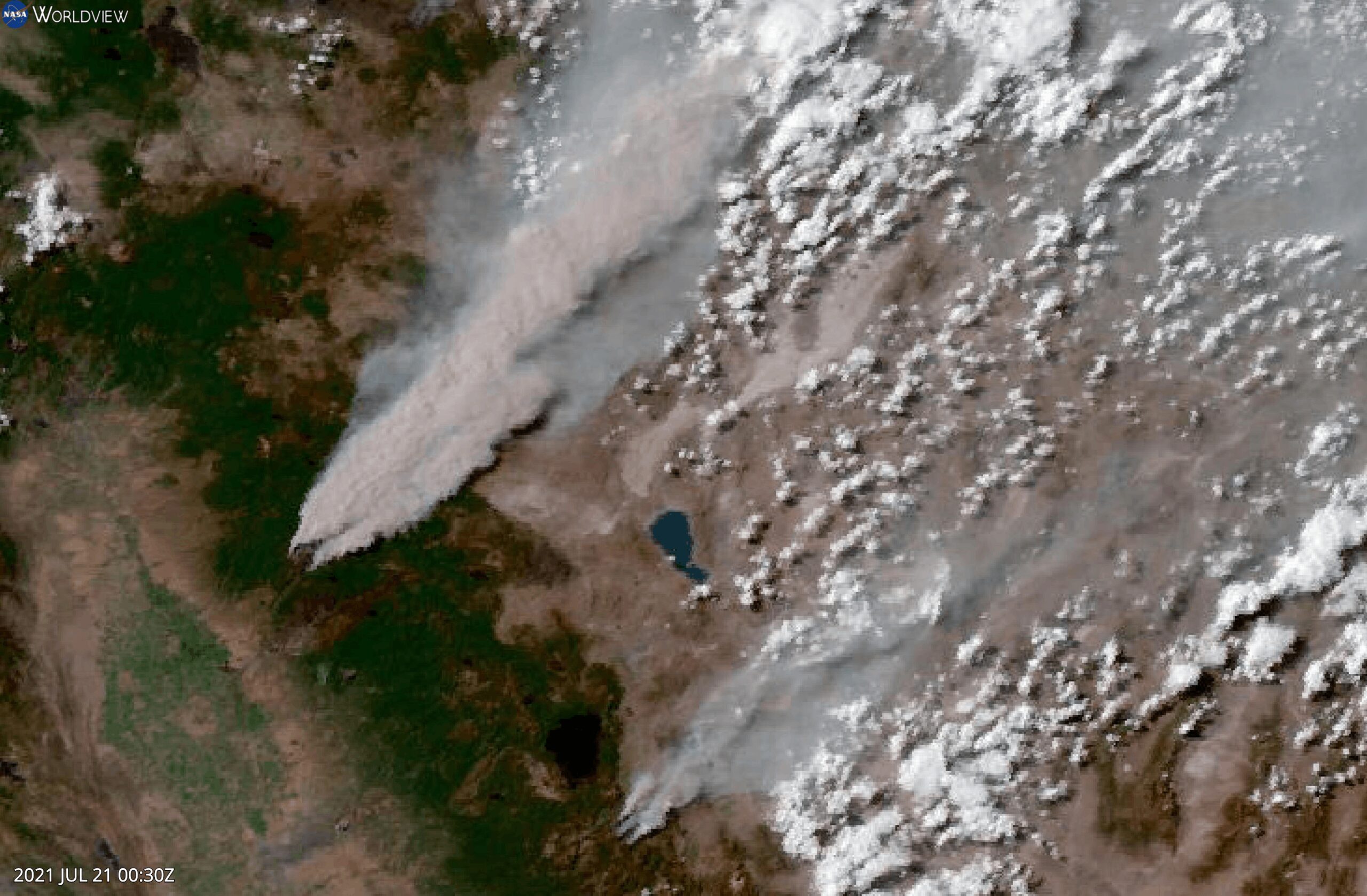 Een kijkje in de satellietrace om bosbranden te bestrijden
