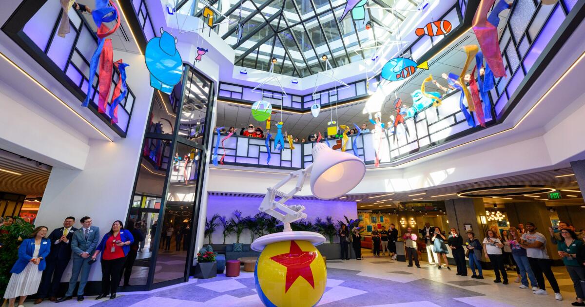 Fall in love with animation at Disneyland's Pixar Place Hotel