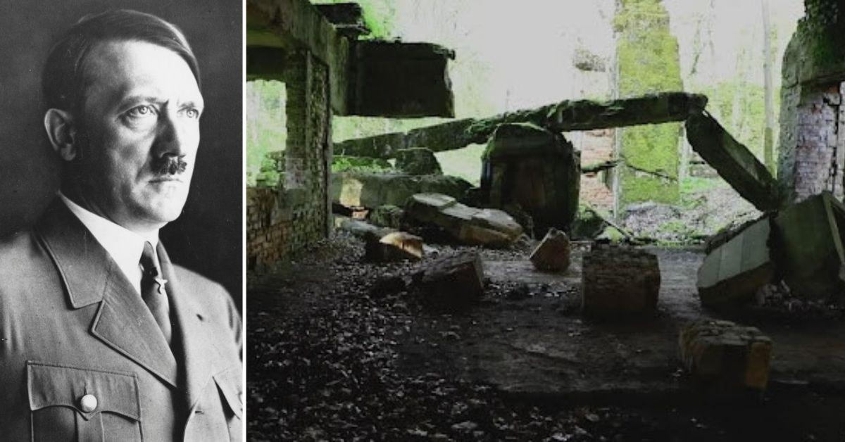 Five bodies found beneath the headquarters of Adolf Hitler's secret wolf den