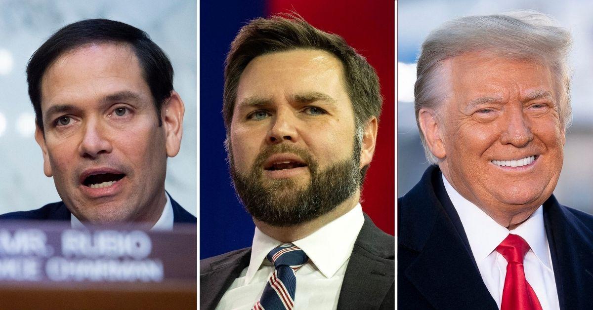 Marco Rubio and JD Vance are 'Top VP Contenders' to work with Trump in November
