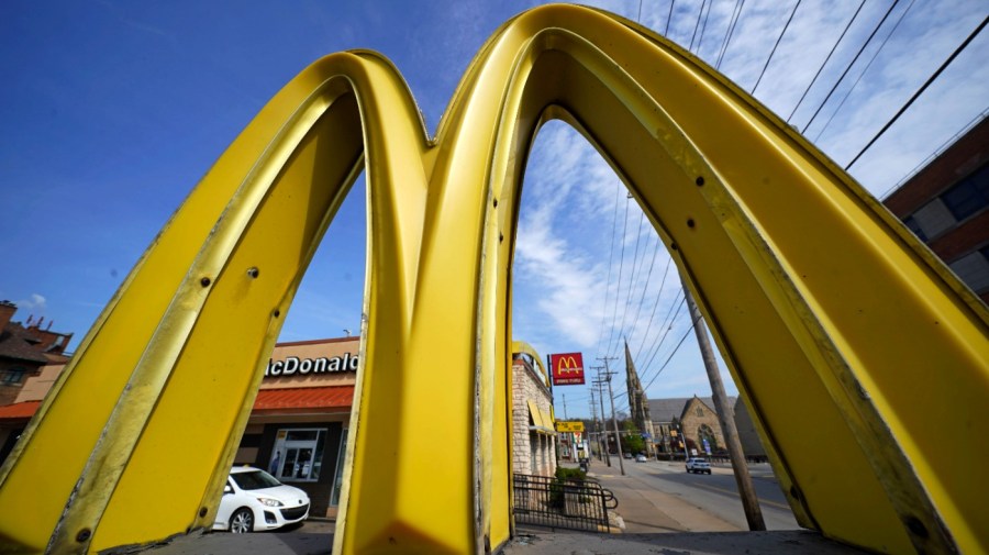 McDonald's says the price increase reports are exaggerated