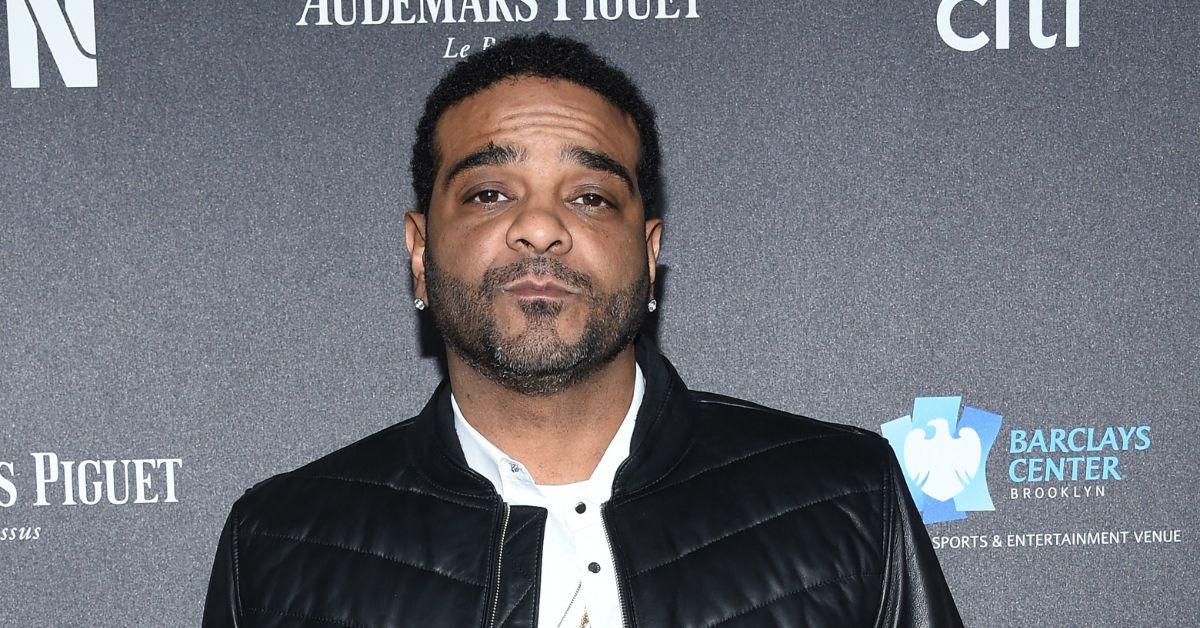 Rapper Jim Jones gets involved in a wild three-man fight on the escalator of the Florida airport