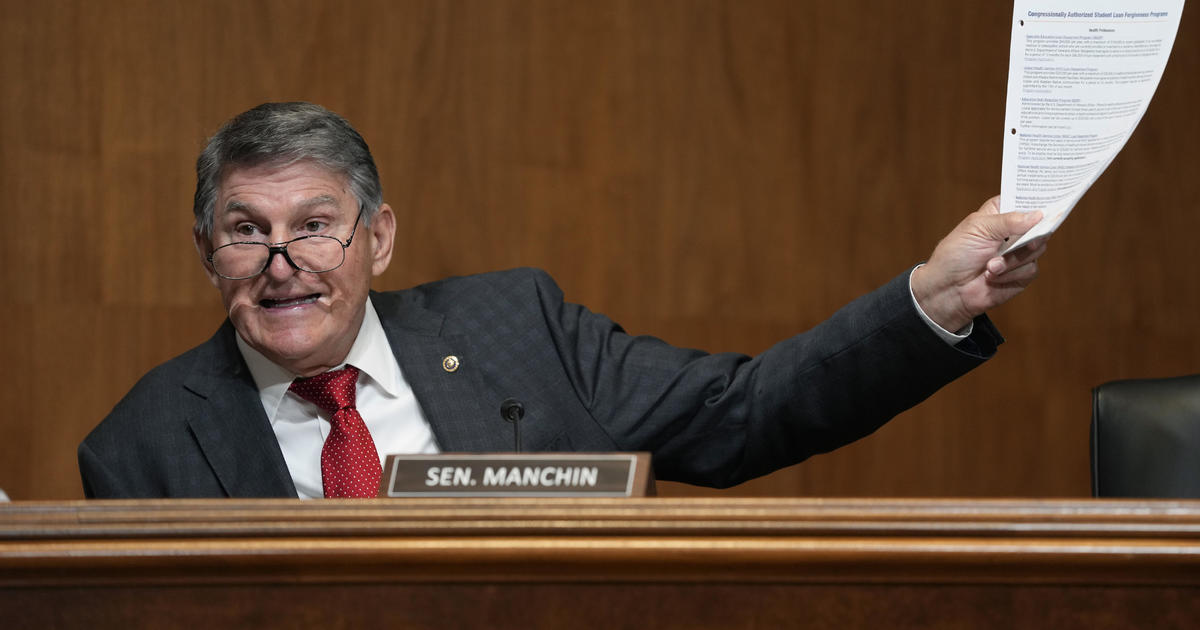 Senator Joe Manchin is leaving the Democratic Party and registering as an independent
