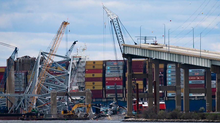The ship that caused the Baltimore Key Bridge collapse suffered two electrical blackouts: NTSB