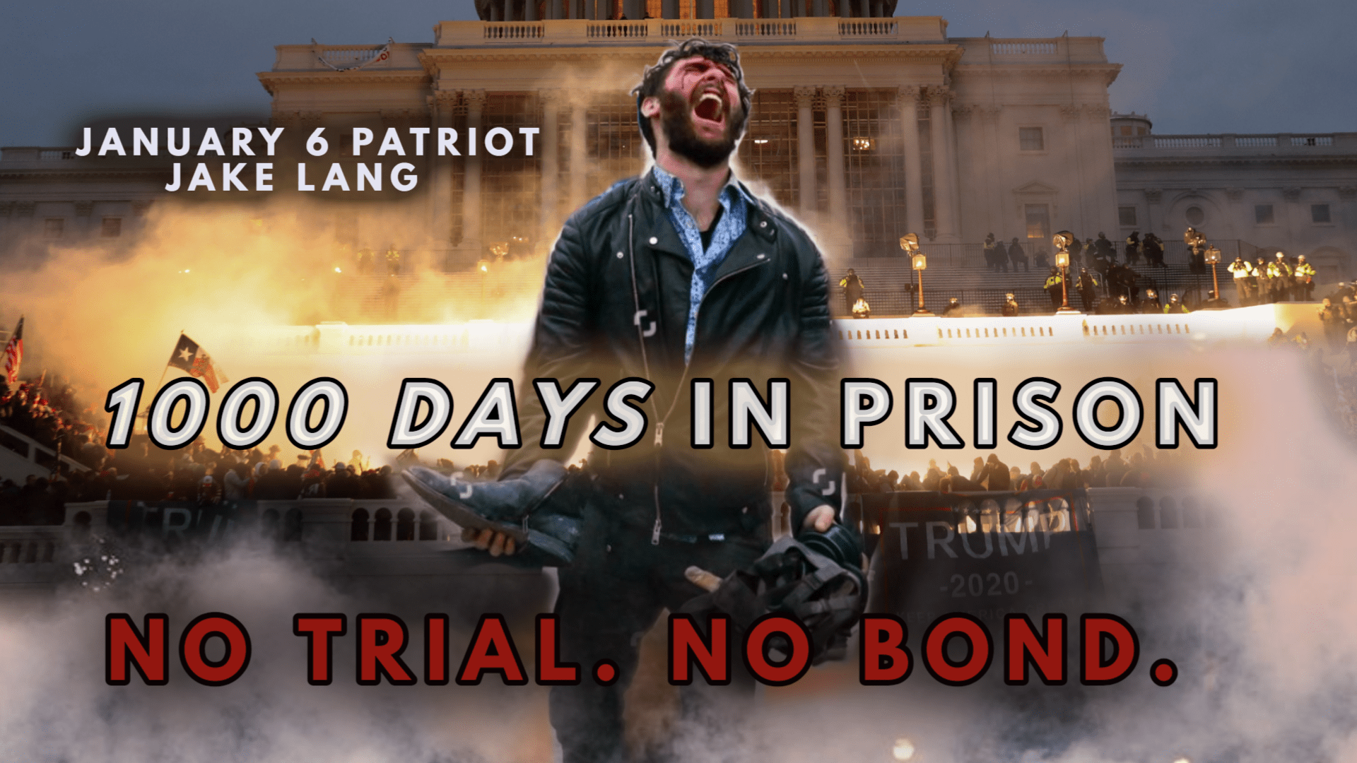 "They're torturing us!"  - Political prisoner J6 Jake Lang calls for help after 1,200 days without trial in prison - Horseback protest planned for Wednesday |  The Gateway expert