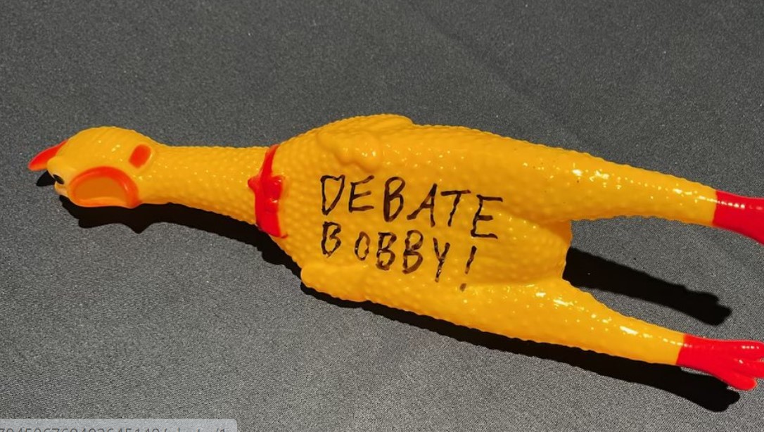 Trump has Secret Service confiscate rubber chickens at Libertarian Convention