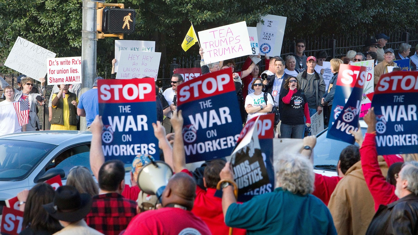 Wisconsin judge hears union case against collective bargaining restrictions