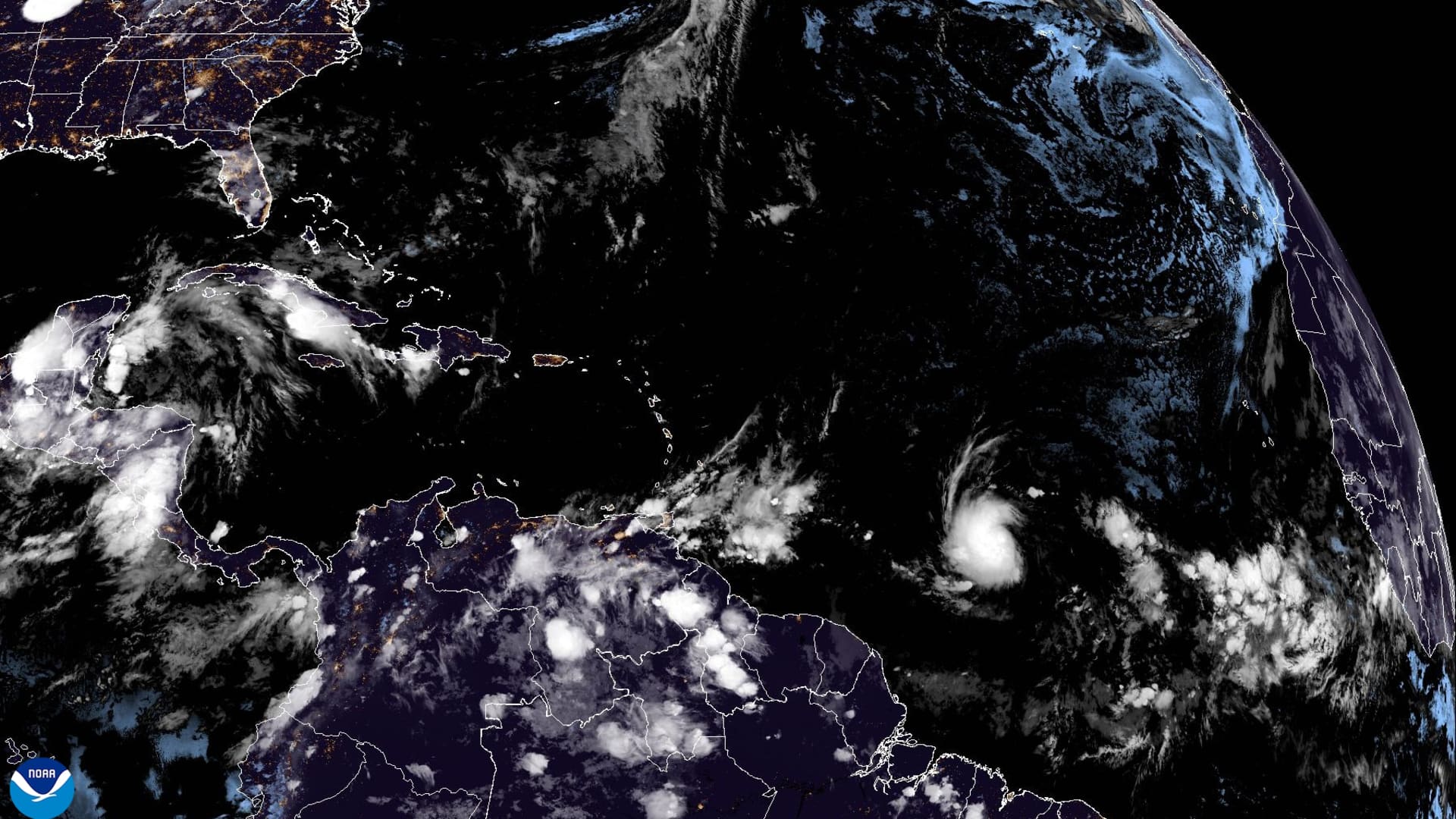 Beryl is strengthening as a hurricane in the Atlantic Ocean and is expected to become a major storm