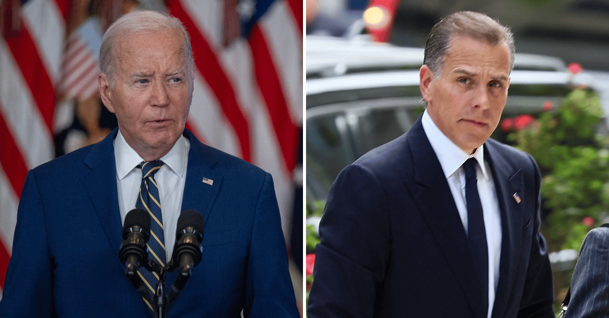 Biden says he won't pardon Son Hunter if convicted of a crime