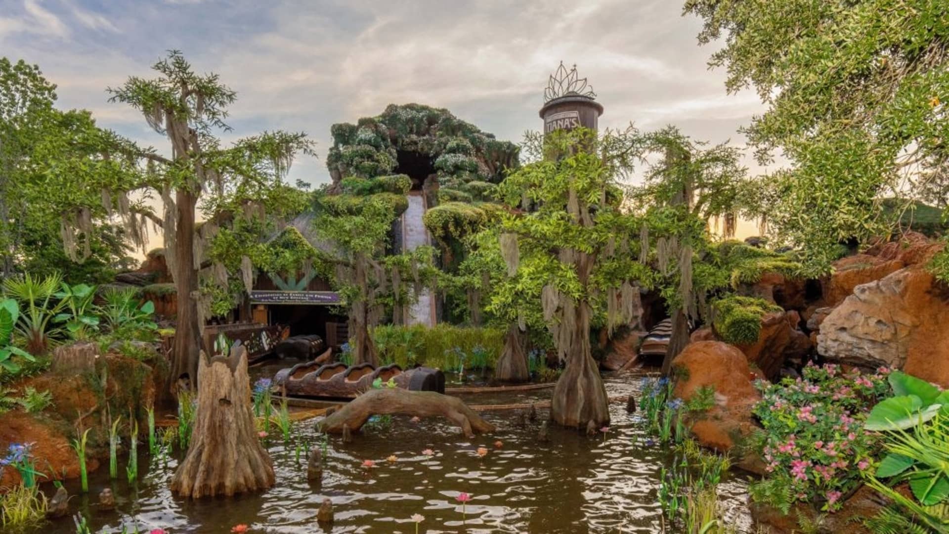Disney World's Tiana's Bayou Adventure Splash Mountain renewal