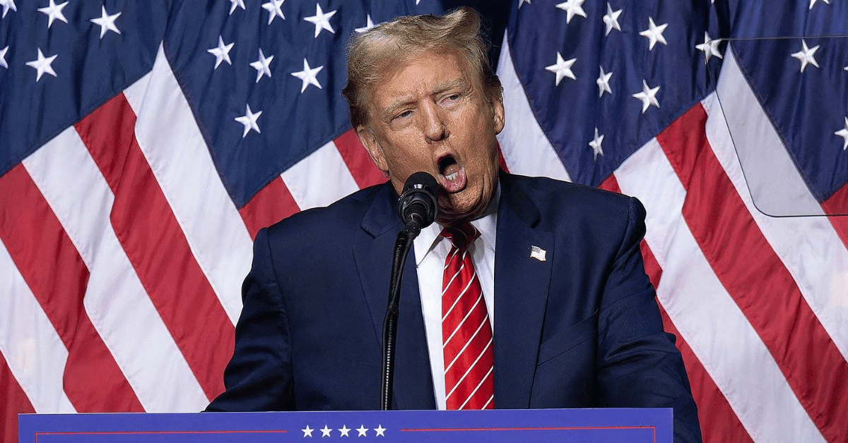 Donald Trump rants about shark attacks and proposes 'suicide over Biden' during unhinged rally speech in Las Vegas