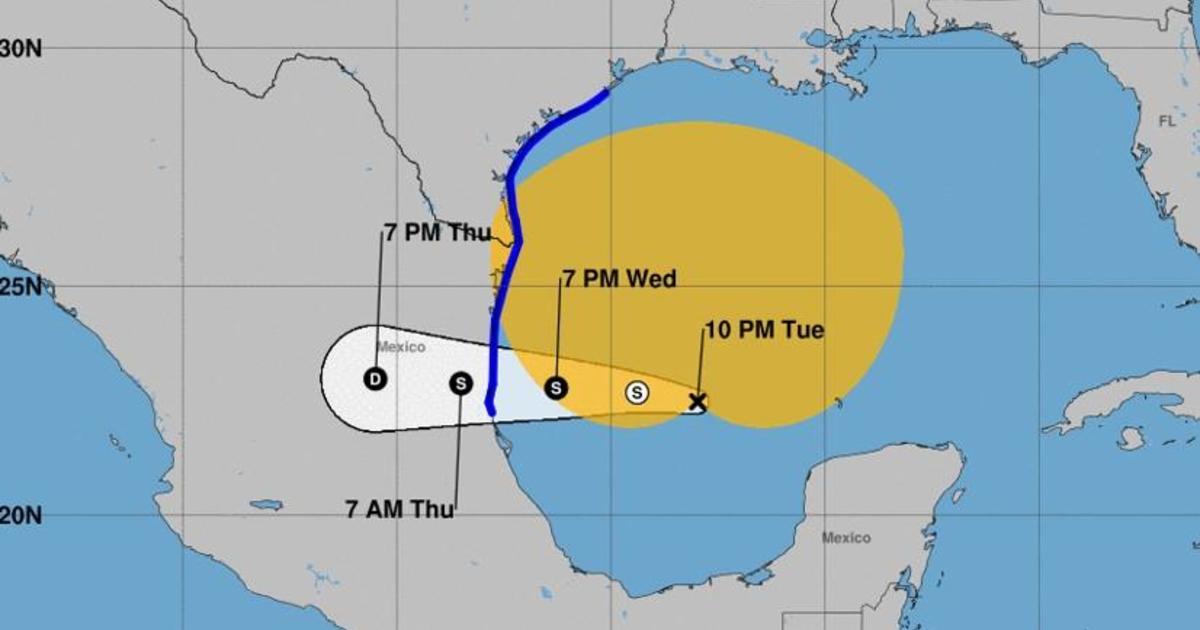 First tropical storm warning of hurricane season issued as Texas coast braces for possible flooding