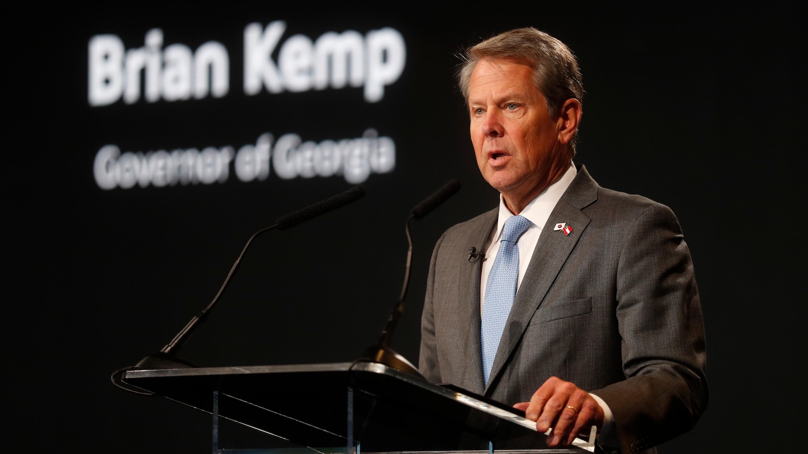 Georgia Governor Brian Kemp travels to South Korea for the sixth time