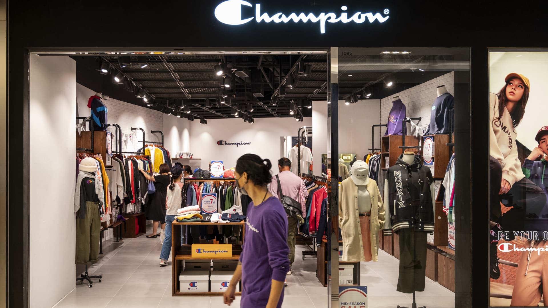 Hanesbrands will sell the Champion brand to Authentic Brands in a $1.2 billion deal