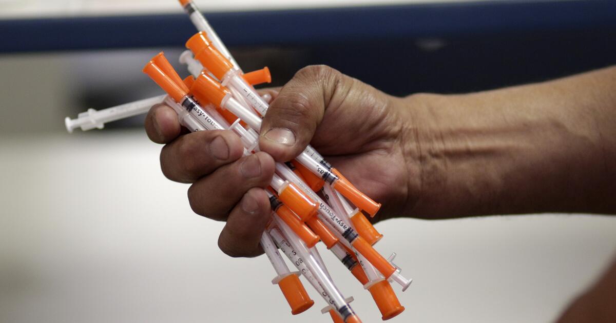 Judge halts ban on injection programs in El Dorado County