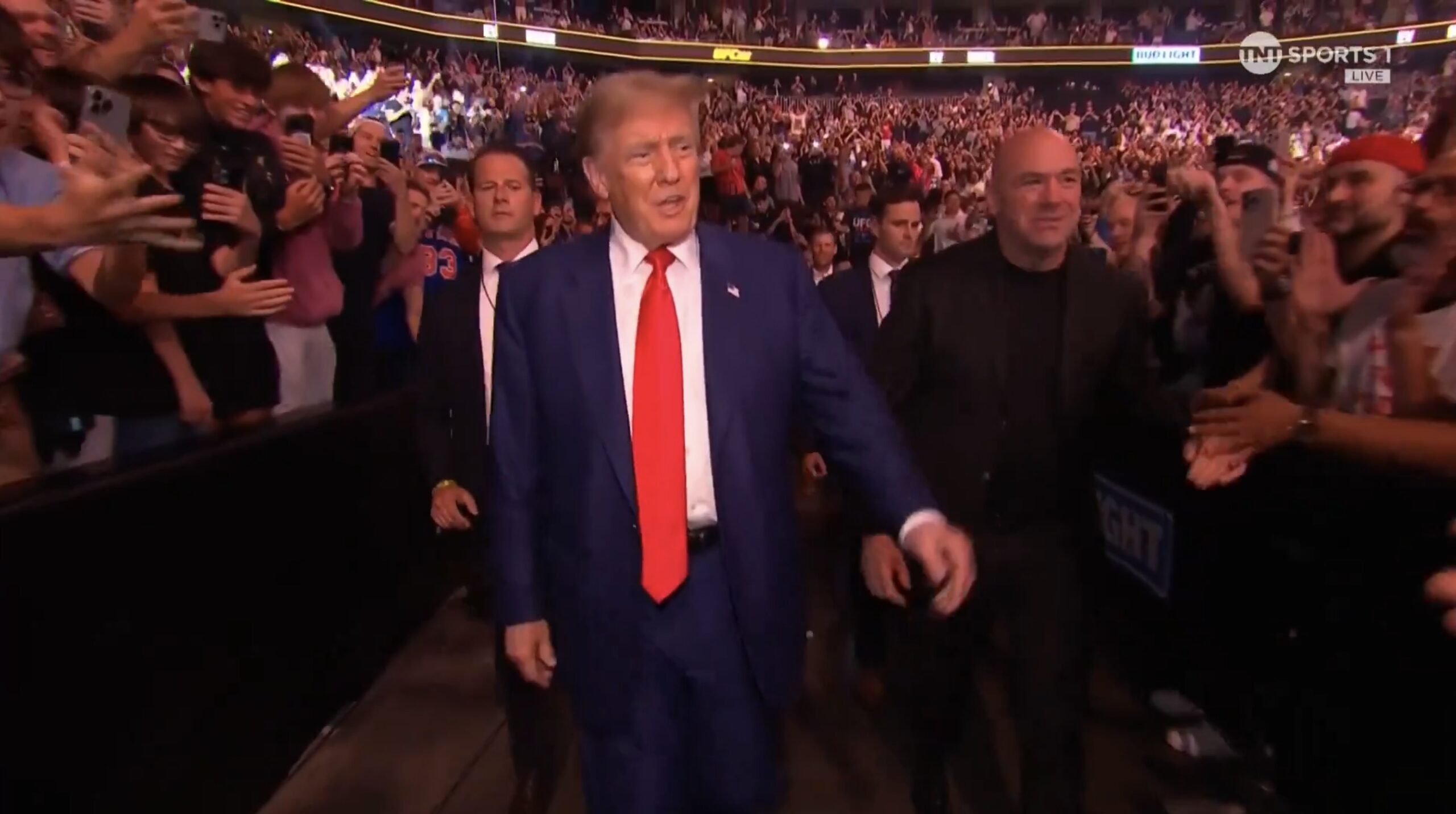 President Trump receives a hero's welcome at UFC 302, just days after being convicted in a Kangaroo court of a trumped-up crime (VIDEO) |  The Gateway expert
