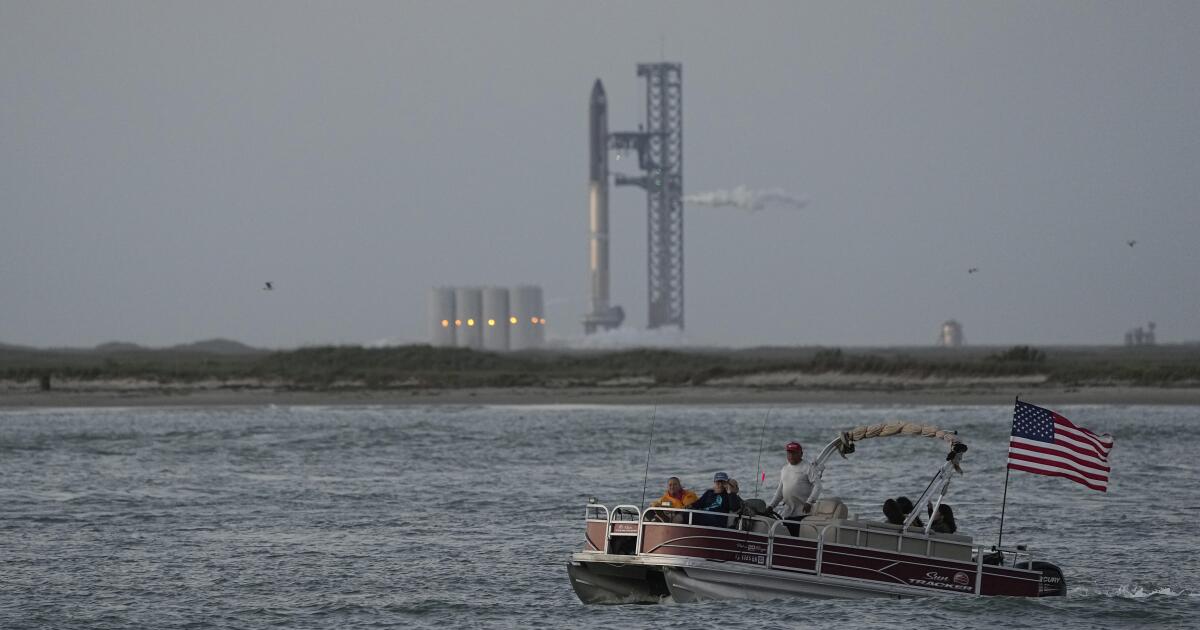 SpaceX's Starship takes off for its fourth test flight