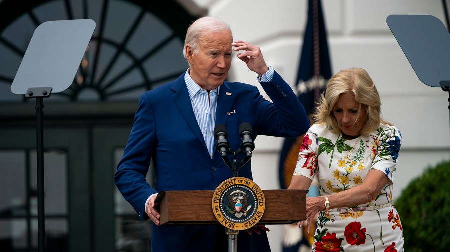 The strong jobs report leaves Biden puzzled