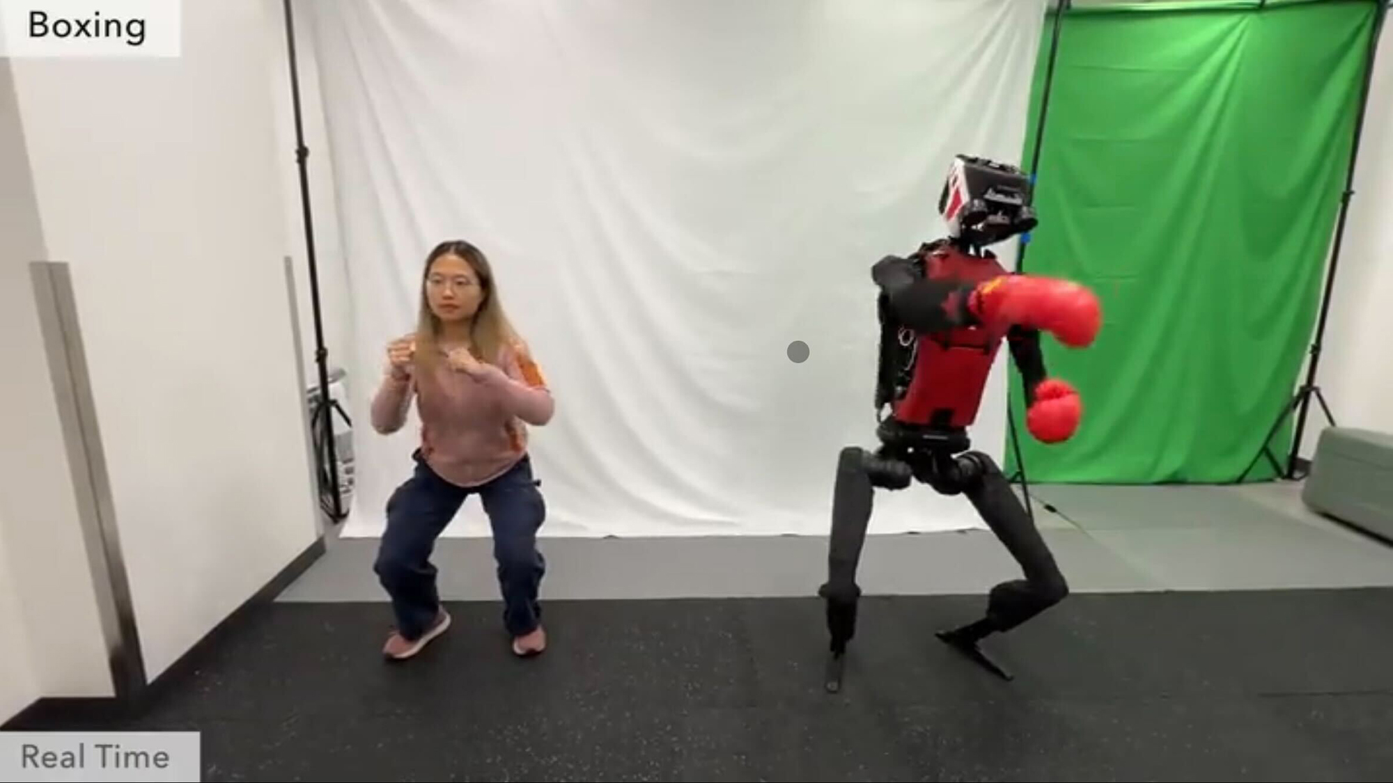 These robots learned to play tennis and boxing after observing humans