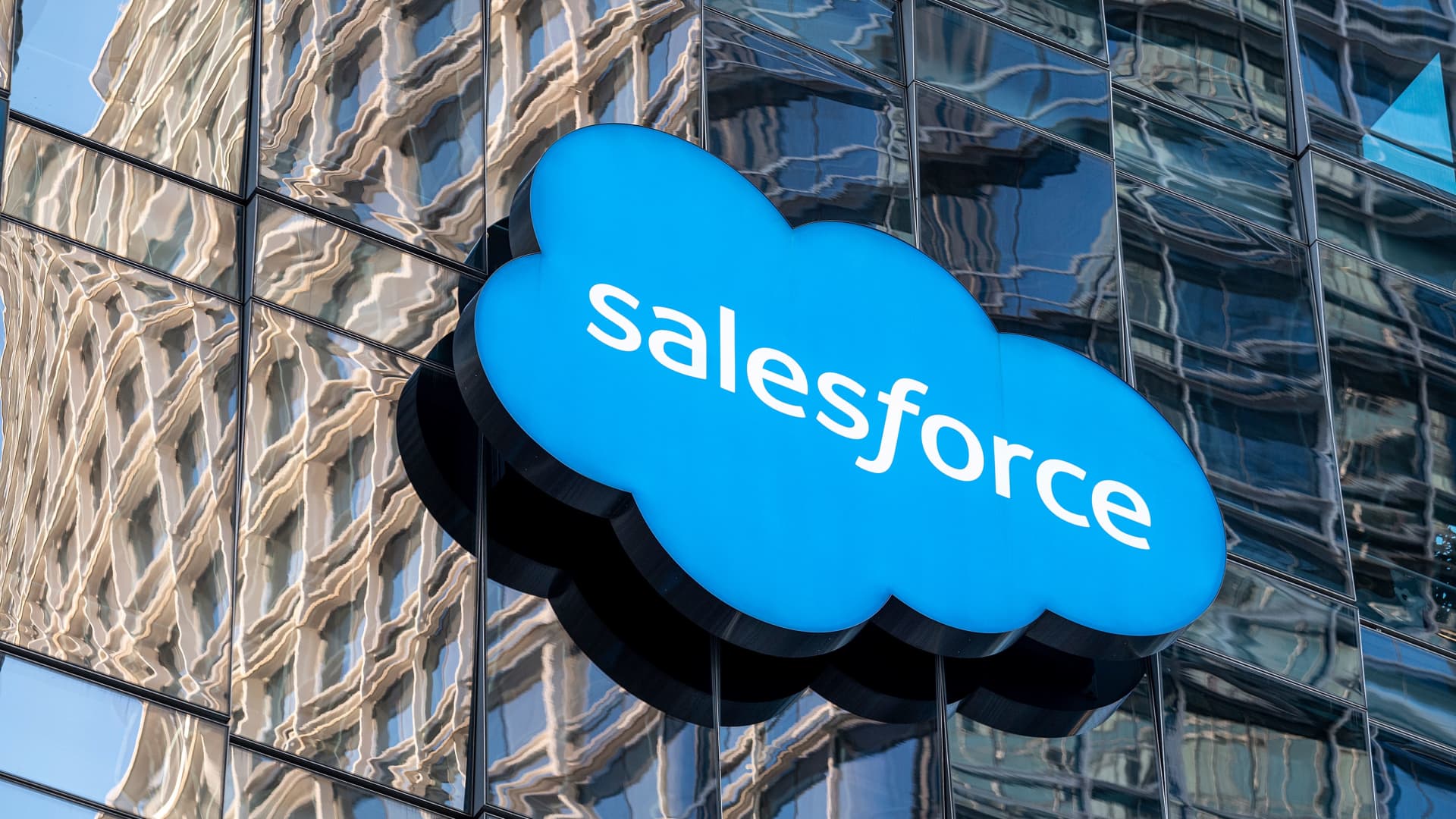 We lower our price target for Salesforce after disappointing guidance