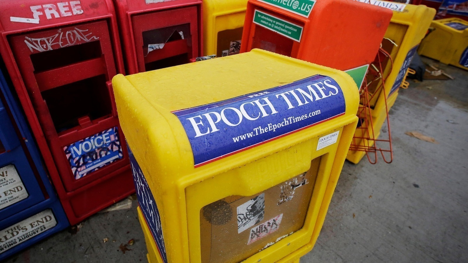 What will happen to The Epoch Times, whose chief financial officer is accused of money laundering?