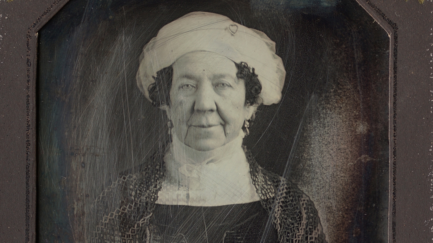 A photo of Dolley Madison may be the first to show a first lady: NPR