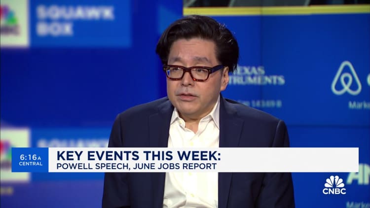Watch the full CNBC interview with Fundstrat's Tom Lee