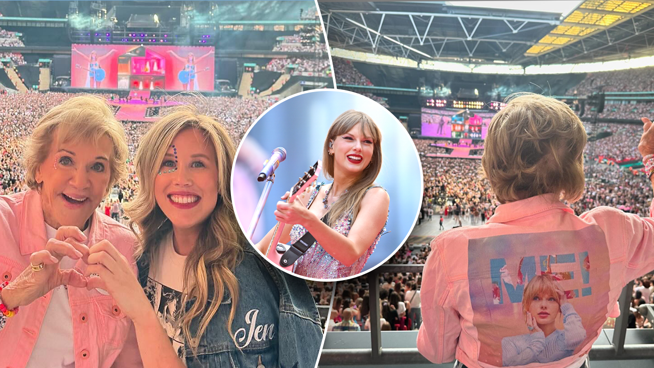 Grandmother, 90 years old, travels with her granddaughter to a Taylor Swift concert