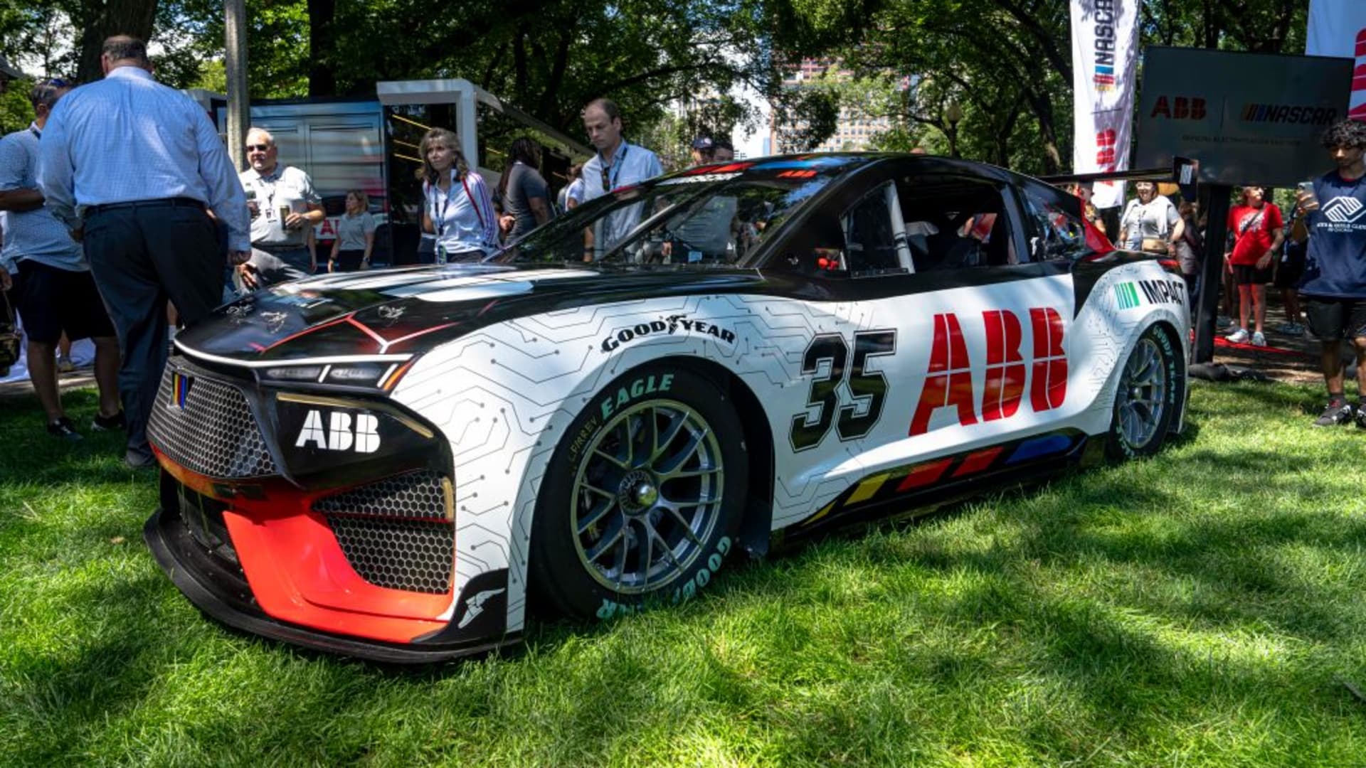NASCAR Debuts Electric Race Car Prototype Ahead of Chicago Street Race