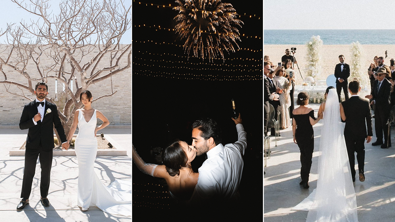 Newlyweds reveal details of their lavish Mexico wedding