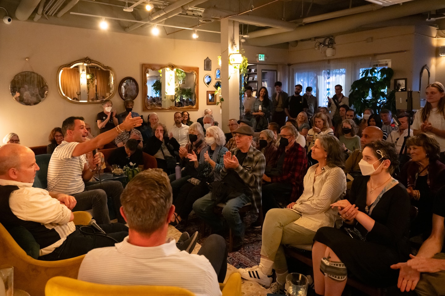 San Francisco café offers Democrats a place to share fears or new hopes