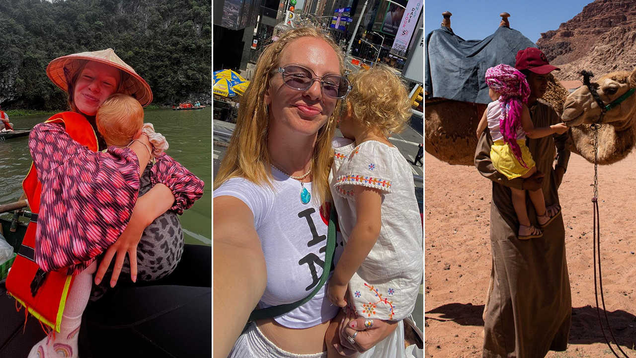Single mother travels to 17 countries with baby during 3-year paid maternity leave