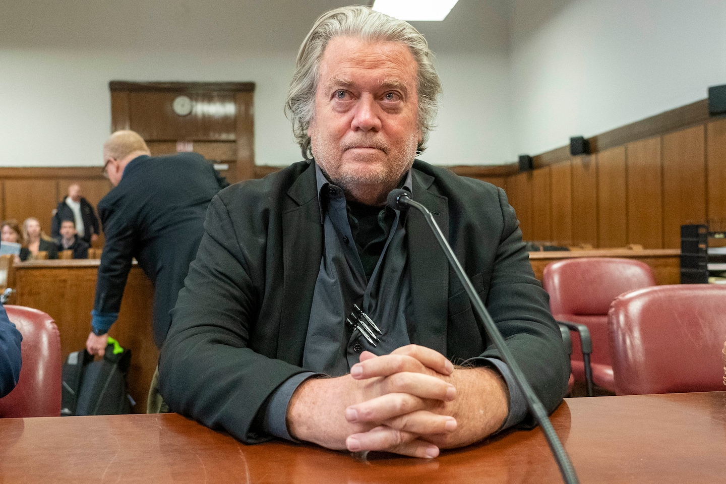 Steve Bannon argues that a Biden withdrawal from the race would hurt Donald Trump